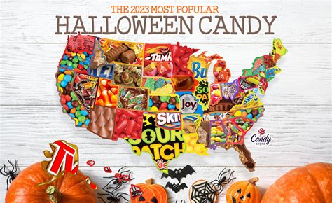 popular halloween candy  state   bake magazine