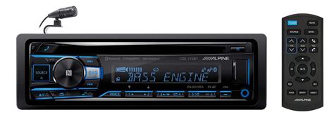 alpine cde bt bluetooth cd receiver car stereo usbaux siriusxm readyremote