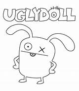Uglydolls Dolls Kolorowanki Dzieci Feia Boneca Dog sketch template