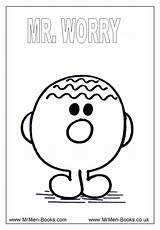 Coloring Mr Pages Men Colouring School Worry Social Activities Therapy Counseling Printable Sheets Skills Kids Miss Work Little Feelings Counselor sketch template