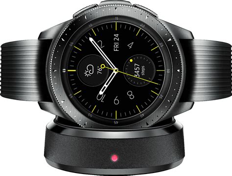 buy samsung galaxy  smartwatch mm stainless steel midnight
