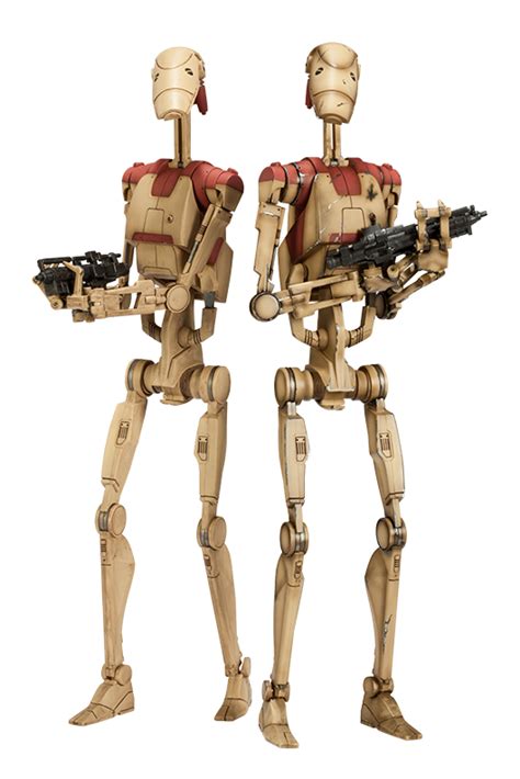 Movie Scale Star Wars Security Battle Droids Sixth Scale