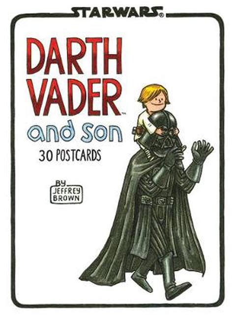 Darth Vader And Son Postcard Book By Jeffrey Brown Paperback