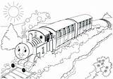 Train Coloring Pages Station Getcolorings Printable sketch template