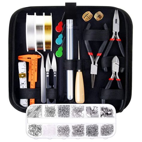 diy jewelry making supplies kit  tools wires  jewelry findings