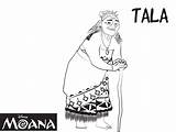 Moana Coloring Pages Disney Tala Grandma Printable Print Color Kids Opportunities Much Business Go Click Book Online sketch template