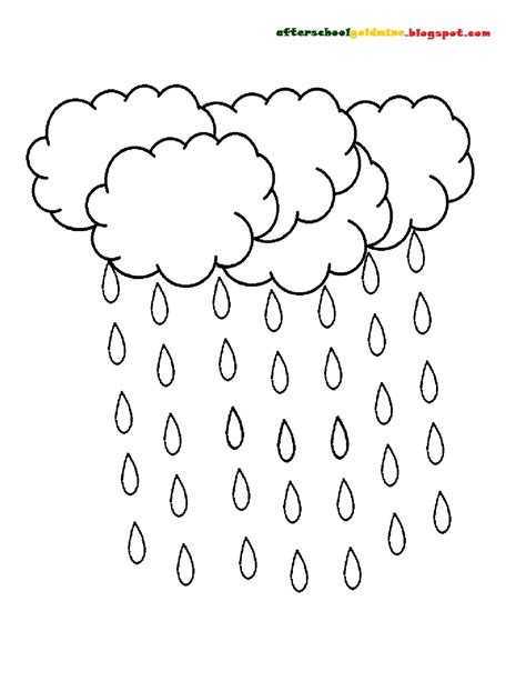 rain drops coloring pages coloring home