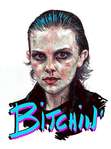 Doodles 5 0 On Behance Eleven Stranger Things Drawing