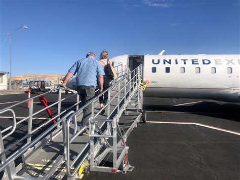 prescott airport service  impacted  united airlines furloughing employees director