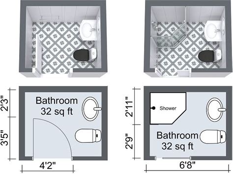 Small Bathroom Floor Plans With Pocket Door Small Bathroom Floor
