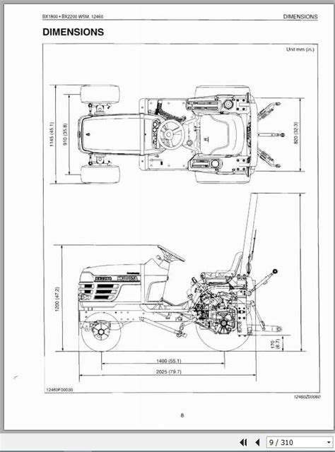 kubota tractor bx bx workshop service manual auto repair manual forum heavy