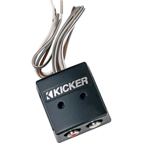 kicker   converter kisloc  channel  series speaker wire  rca   converter