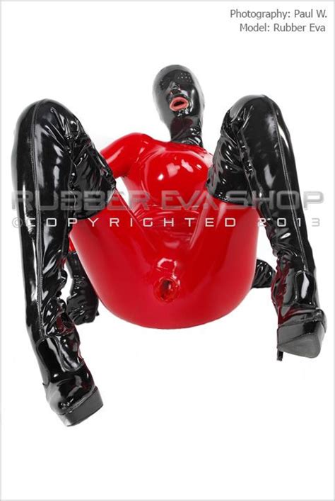 Underwired Rubber Catsuit With Internal Sheath Rubber