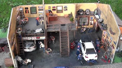 diorama garage youtube