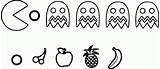 Coloring Pacman Pages Print Pac Man Ghosts Printables Clipart Printable Board Color Library Letters Kids Visit Choose Popular sketch template