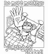 Coloring Swinging Monkey Kids Getcolorings Pages Getdrawings sketch template