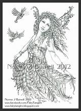 Fairy Coloring Fairytangles Spring Tangles Dance Pages Fairies Adults Book Adult March sketch template