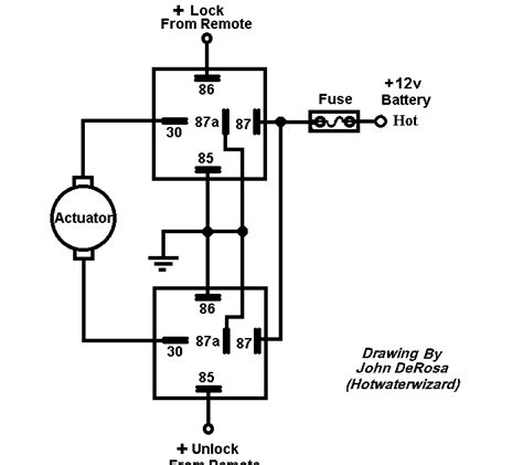 door lock actuator wiring diagram repair guides doors  door lockindicator