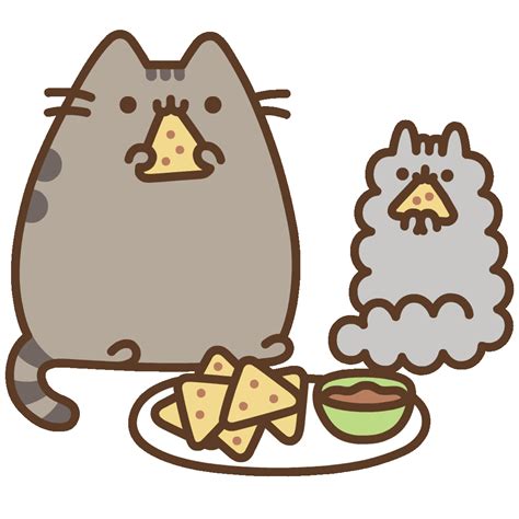fast food cat sticker  pusheen  ios android giphy