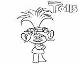 Poppy Trolls Coloring Pages Troll Printable Book Online Color Print Info sketch template