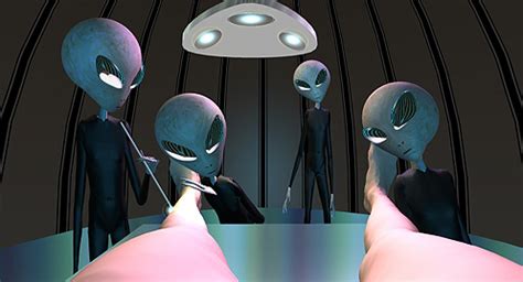 Aliens sexual experiment