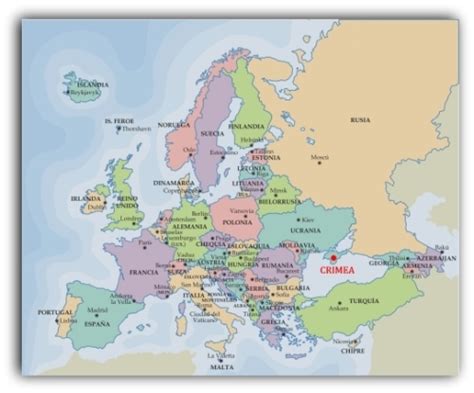 Ucrania Mapa Europa Mapa De Ucrania Mochileros Viajeros