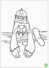 Croods Coloring Pages Dun Dinokids Library Minor Monkey Insertion Codes Close Print sketch template
