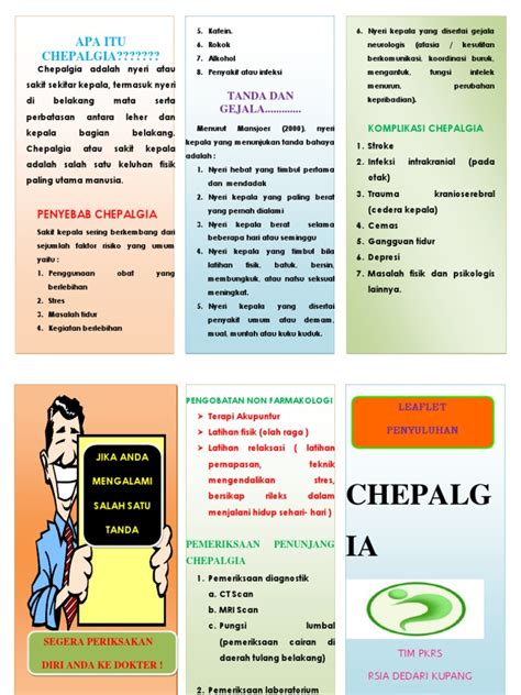 contoh leaflet