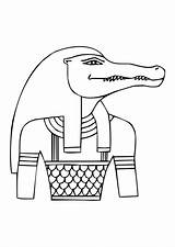 Egyptian Gods Sobek Drawing Ancient God Symbols Egypt Draw Kids Sketches Crocodile Pharaohs Artyfactory Getdrawings Gif Choose Board sketch template