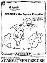 Coloring Pages Preschool Square Color Getcolorings Pumpkin sketch template
