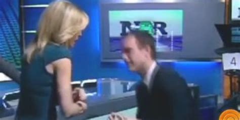 cnbc reporter gets surprise wedding proposal during broadcast
