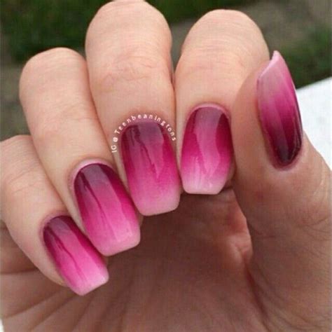 Pink Ombre Nails Nails Pink Summer Pink Ombre Nails