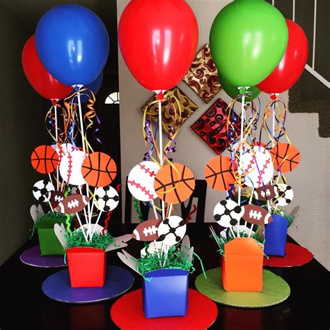 spectacular sports themed birthday party ideas