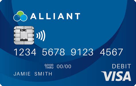 visa debit card find      alliant credit union
