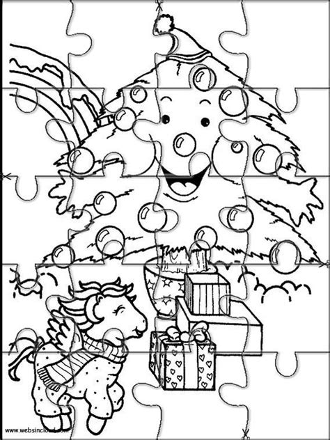 ideas  coloring christmas coloring puzzle pages