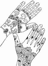 Coloring Pages Mehndi Visit Coloriage Adult Kids sketch template