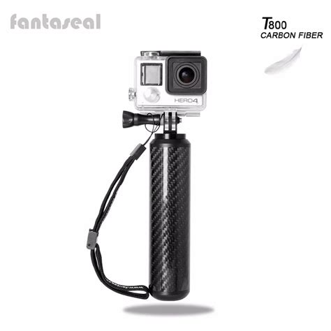 fantaseal   carbon fiber camera grip stabilizer  gopro floating bobber selfie surfing