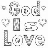 Coloring Pages God Gods Show Printable Colouring Kids Sheets Bible Freecoloring Valentine So Vbs Cards Heart sketch template