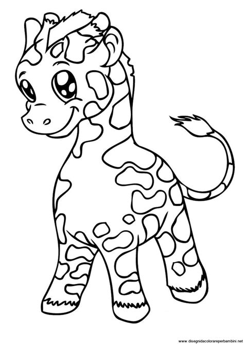 disegni giraffe disegni giraffe da colorare