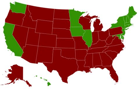 Which States Allow Gay Marriage Mapped