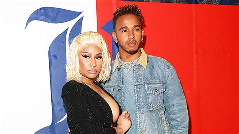 Nicki Minaj And Lewis Hamilton Dating Spotted Getting Cozy At Nyfw