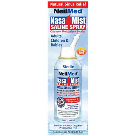 neilmed nasamist saline nasal spray ml simpsons pharmacy