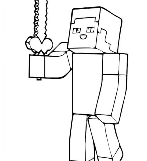 minecraft coloring pages  psd png