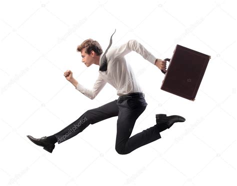 businessman running stock photo  olly