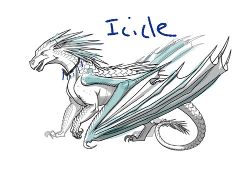 Icicle Is A Rouge Ice Wing Who Wanted Blister To Win The War And Gave