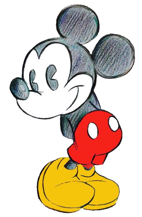 mickey mouse drawing walt disney character