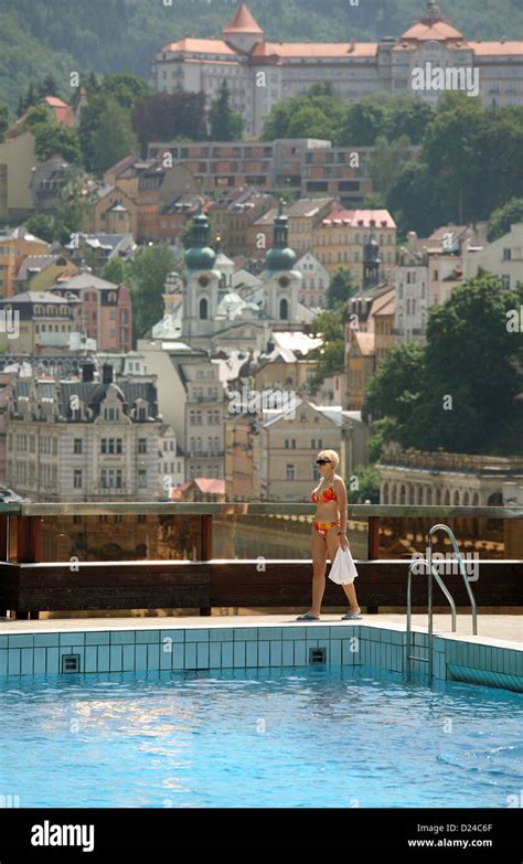 karlovy vary czech republic  thermal baths   spa hotels