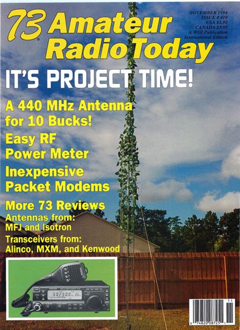 magazine amateur radio today  issues  dvd crystal ham wireless antenna ebay