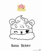 Num Coloring Noms Nana Berry Sheet Printable Pages Series Kids Color Cute Print sketch template
