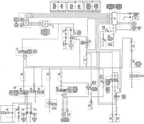 yamaha kodiak  wiring diagram yamaha kodiak  wiring